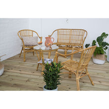 Load image into Gallery viewer, SORRENTO 4pc NATURAL RATTAN FURNITURE SET