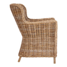 Load image into Gallery viewer, VIOLINA WING BACK RATTAN CHAIR