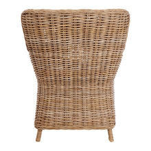 Load image into Gallery viewer, VIOLINA WING BACK RATTAN CHAIR