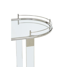 Load image into Gallery viewer, HURIA OVAL UNIQUE MIRRORED COCKTAIL TROLLEY
