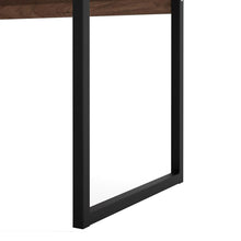 Load image into Gallery viewer, HOME OFFICE TWO DRAWER CORNER DESK IN WALNUT - uniQue Home Furnishing