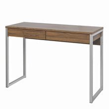Load image into Gallery viewer, HOME OFFICE 2 DRAWER WALNUT DESK - uniQue Home Furnishing