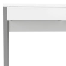 Load image into Gallery viewer, HOME OFFICE 2 DRAWER DESK GLOSS WHITE - uniQue Home Furnishing