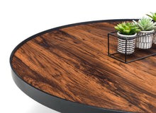Load image into Gallery viewer, LOFT COFFEE TABLE WITH WALNUT EFFECT TOP