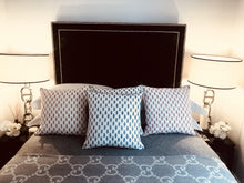 Load image into Gallery viewer, HAND BLOCK PRINT JAIPUR RED PIPED CUSHION COVER - uniQue Home Furnishing