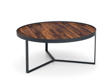 Load image into Gallery viewer, LOFT COFFEE TABLE WITH WALNUT EFFECT TOP