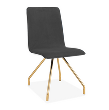 Load image into Gallery viewer, UPHOLSTERED SPIDER LEG DINING CHAIR X 2 - uniQue Home Furnishing