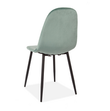 Load image into Gallery viewer, UPHOLSTERED EIFFEL DINING CHAIR BLACK LEGS - SET X 4 - uniQue Home Furnishing