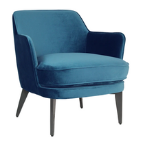 Load image into Gallery viewer, SUTICAT ARMCHAIR - BLUE - uniQue Home Furnishing
