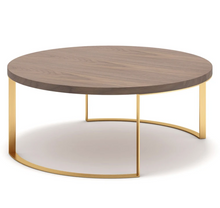 Load image into Gallery viewer, LOMENTA WALNUT TOP COFFEE TABLE - uniQue Home Furnishing