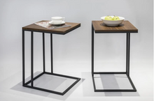 Load image into Gallery viewer, DECOR WALNUT SIDE TABLE - uniQue Home Furnishing