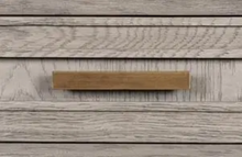 Load image into Gallery viewer, RENMIN GREY SMOKED OAK SIDE TABLE