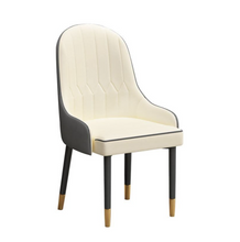 Load image into Gallery viewer, SET OF 4 TORONTO DINING CHAIRS IN WHITE AND GREY