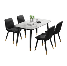 Load image into Gallery viewer, ALEXANDER WHITE MARBLE DINING TABLE