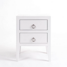 Load image into Gallery viewer, CHERITON BEDSIDE TABLE WITH 2 DRAWERS