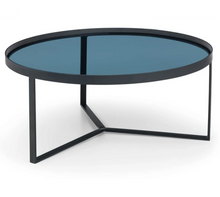 Load image into Gallery viewer, LOFT COFFEE TABLE WITH SMOKED GLASS