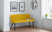Load image into Gallery viewer, LUXE HIGH BACK UPHOLSTERED  BENCH