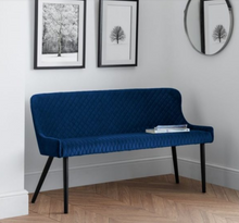 Load image into Gallery viewer, LUXE HIGH BACK DINING BENCH