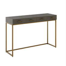 Load image into Gallery viewer, HAMPTON CONSOLE IN GREY SHAGREEN