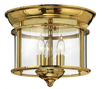 Load image into Gallery viewer, HENLEY 3 LIGHT FLUSH MOUNT CEILING LIGHT