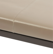 Load image into Gallery viewer, ARLINGTON BENCH FRENCH GREY LEATHER
