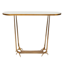 Load image into Gallery viewer, PARIS BRONZE OVAL CONSOLE