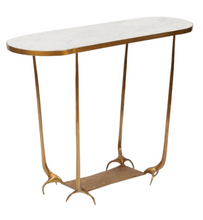 Load image into Gallery viewer, PARIS BRONZE OVAL CONSOLE