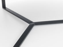 Load image into Gallery viewer, LOFT COFFEE TABLE WITH WALNUT EFFECT TOP