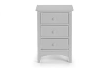 Load image into Gallery viewer, CAMEO BEDSIDE TABLE 3 DRAWERS