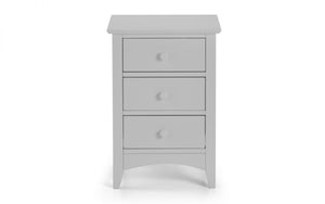 CAMEO BEDSIDE TABLE 3 DRAWERS