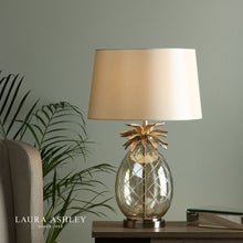 Load image into Gallery viewer, LAURA ASHLEY PINEAPPLE TABLE LAMP &amp; SHADE