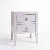 Load image into Gallery viewer, CHERITON BEDSIDE TABLE WITH 2 DRAWERS