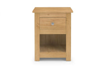 Load image into Gallery viewer, RADLEY ONE DRAWER WAXED PINE BEDSIDE TABLE