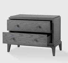 Load image into Gallery viewer, Astoria Nightstand Large Graphite Grey