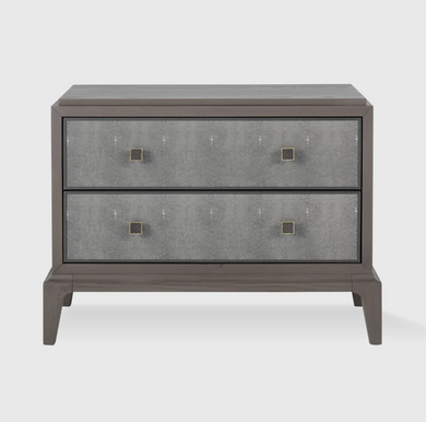 Astoria Nightstand Large Macchiato with Shagreen