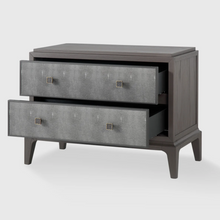 Load image into Gallery viewer, Astoria Nightstand Large Macchiato with Shagreen