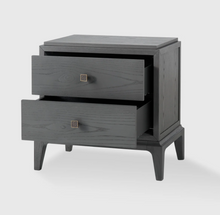 Load image into Gallery viewer, Astoria Nightstand Small Graphite Grey