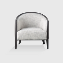 Load image into Gallery viewer, Capitano Armchair Leather and Fabric