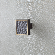 Load image into Gallery viewer, Astoria Nightstand Small Graphite Grey with Shagreen
