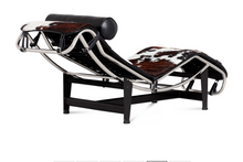 Load image into Gallery viewer, LE CORBUSIER STYLE CHAISE LOUNGE