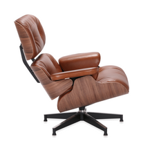 Load image into Gallery viewer, EAMES STYLE LOUNGE CHAIR AND OTTOMAN