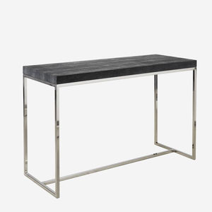 FAY FAUX SHAGREEN CONSOLE TABLE