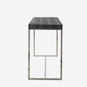 FAY FAUX SHAGREEN CONSOLE TABLE