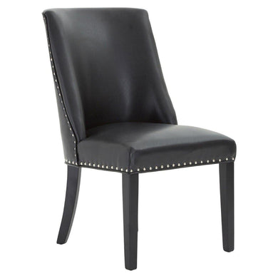 CONTEMPORARY BLACK DINING CHAIR - uniQue Home Furnishing