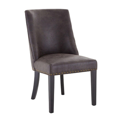 CONTEMPORARY GREY-BROWN DINING CHAIR - uniQue Home Furnishing