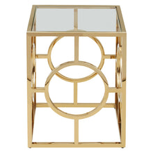 Load image into Gallery viewer, NERO GOLD SIDE TABLE
