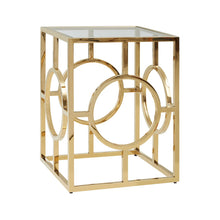 Load image into Gallery viewer, NERO GOLD SIDE TABLE