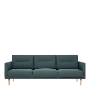SKANDI 3 SEATER SOFA - DARK GREEN CHOICE OF LEGS - uniQue Home Furnishing
