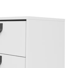 Load image into Gallery viewer, SKANDI SIDEBOARD WITH 1 DOOR + 2 DRAWERS IN MATT WHITE - uniQue Home Furnishing