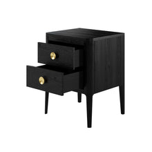 Load image into Gallery viewer, ABBERLEY BEDSIDE TABLE - BLACK